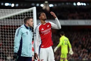 ESPN：加布里埃尔至少缺阵一个月，将缺战热刺、拜仁、切尔西